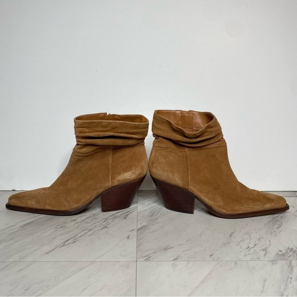 Vince Camuto Nerlinji Brown Suede Bootie 8 1/2 M - Picture 7 of 15